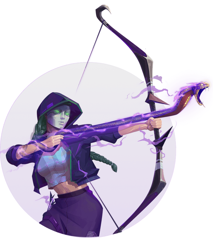 Character purple